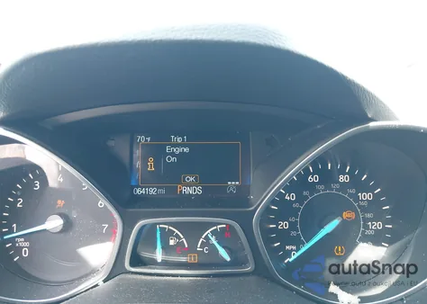 2017 Ford Escape Se z USA, uszkodzony, nr VIN 1FMCU9G90HUB35053